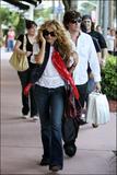 Paulina Rubio shopping candids