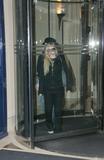 Avril Lavigne Leaves Her Paris Hotel to go to the Airport