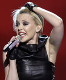 Kylie Minogue performs