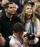 Jessica Alba @ Toronto Raptors and Golden Sate Warriors game