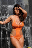Alison Tyler - Sheer Orange Bodysuit 54p884jmuy.jpg